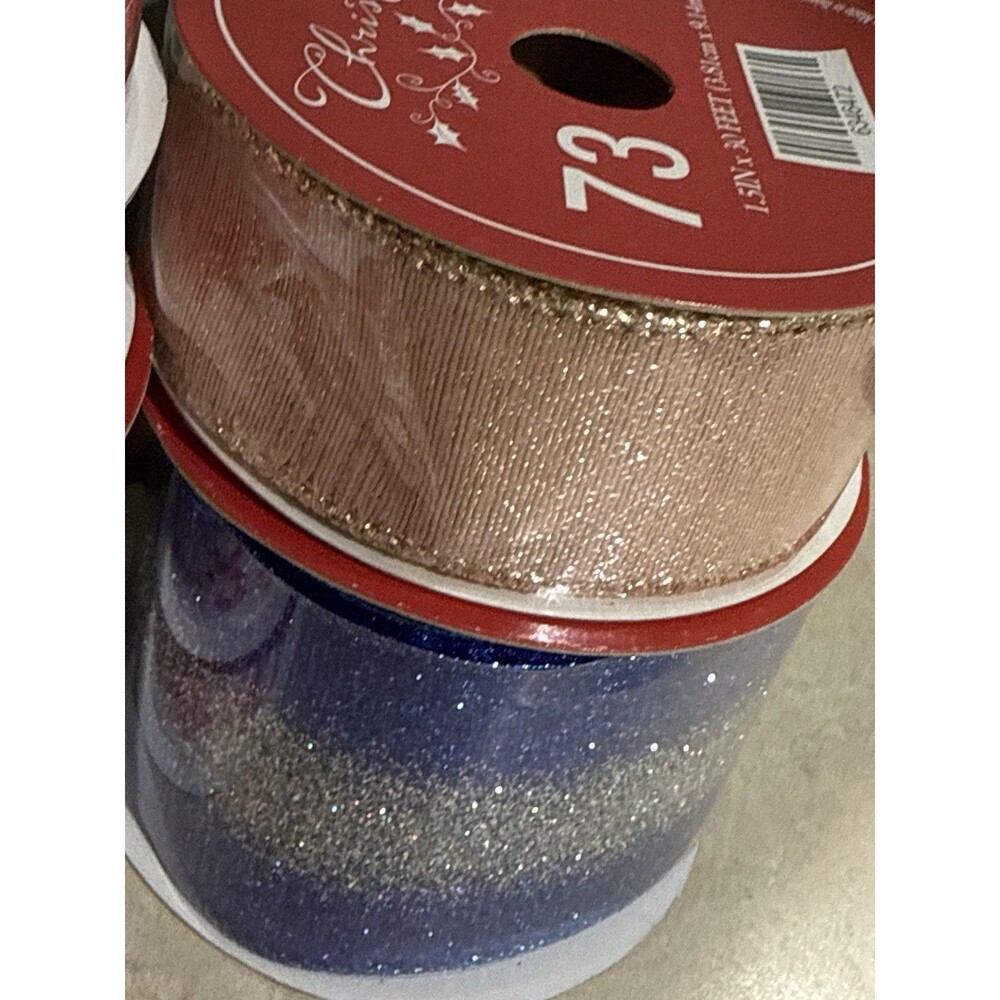 Christmas Ribbon Bundle (9 jumbo rolls) - Picture 3 of 9